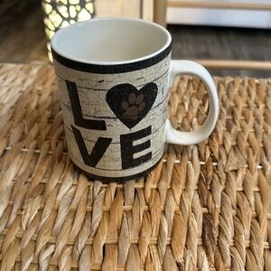 Primitives by Kathy cup. I work hard so my cat can have a‎ better life.